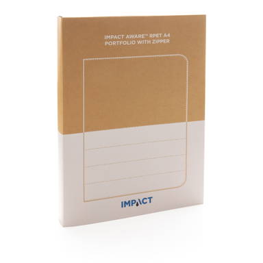 Impact AWARE™ RPET A4 portfolio met rits