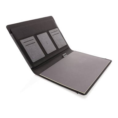 Gerecycled lederen portfolio A4