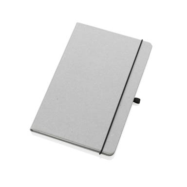 GRS Gerecycled lederen hardcover notitieboek A5