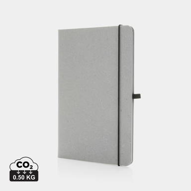 GRS Gerecycled lederen hardcover notitieboek A5