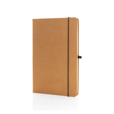 GRS Gerecycled lederen hardcover notitieboek A5