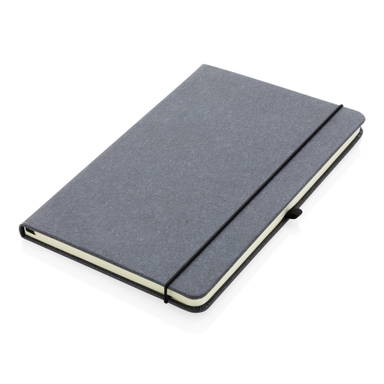 GRS Gerecycled lederen hardcover notitieboek A5