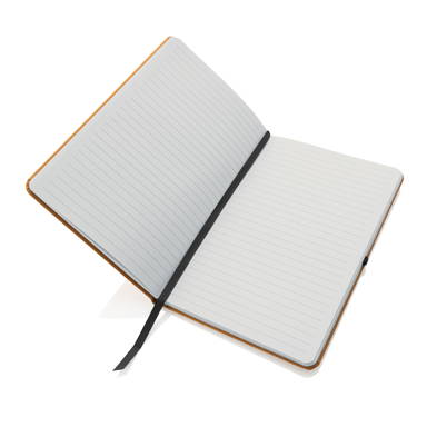 GRS Gerecycled lederen hardcover notitieboek A5