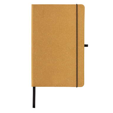 GRS Gerecycled lederen hardcover notitieboek A5