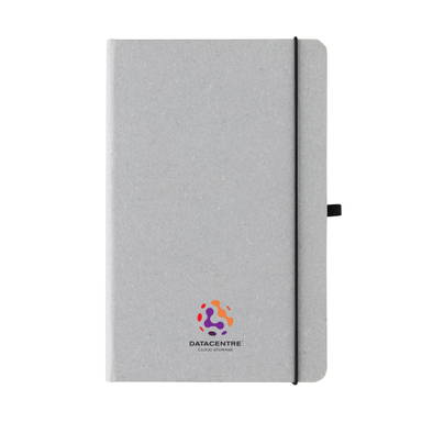 GRS Gerecycled lederen hardcover notitieboek A5