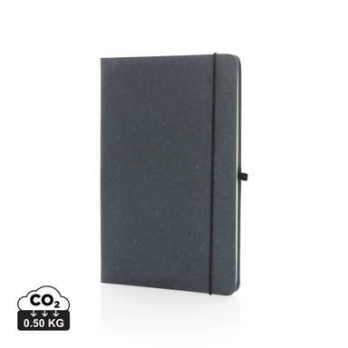 GRS Gerecycled lederen hardcover notitieboek A5