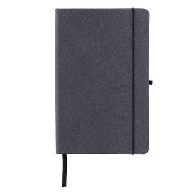 GRS Gerecycled lederen hardcover notitieboek A5