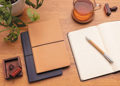 Moderne deluxe softcover notitieboek A5