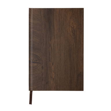 Kavana notitieboek met houtprint A5