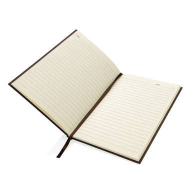 Kavana notitieboek met houtprint A5