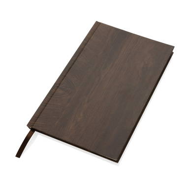 Kavana notitieboek met houtprint A5