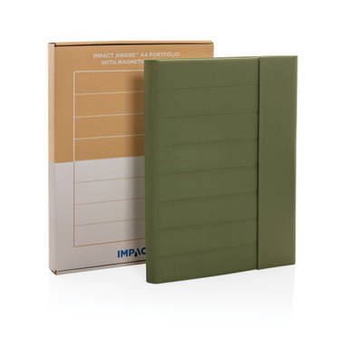 Impact Aware™ A4 portfolio met magnetische sluiting
