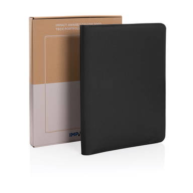 Impact Aware™ deluxe 300D tech portfolio met rits