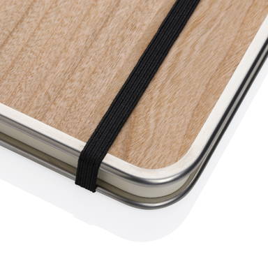 Treeline A5 notitieboek met luxe houten kaft