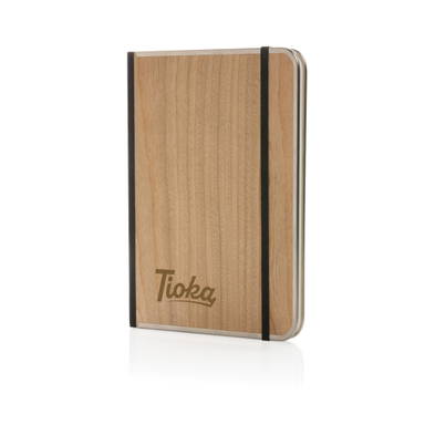 Treeline A5 notitieboek met luxe houten kaft