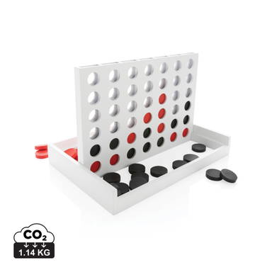 Connect houten vier-op-een-rij spel