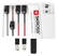 SKROSS MUV 2-polige wereldreisadapter met USB A en C