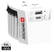 SKROSS MUV 2-polige wereldreisadapter met USB A en C