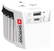 SKROSS MUV 2-polige wereldreisadapter met USB A en C