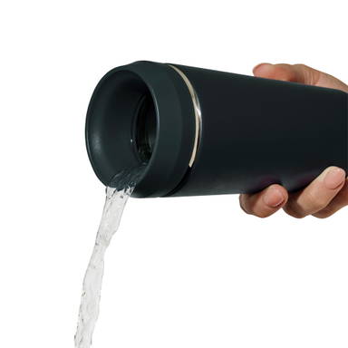 Topl Recycled RVS To Go beker gepatenteerd 360 Lid 354ml