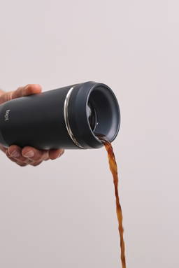 Topl Recycled RVS To Go beker gepatenteerd 360 Lid 354ml