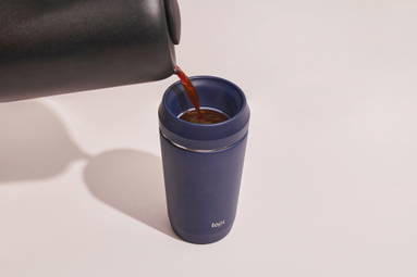 Topl Recycled RVS To Go beker gepatenteerd 360 Lid 354ml