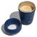 Topl Recycled Staal To Go beker gepatenteerd 360 Lid 235ml