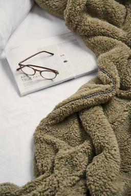 VINGA Maine GRS recycled polyester dubbellaags deken