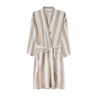 VINGA Ornos GRS katoenen hamam badjas S/M