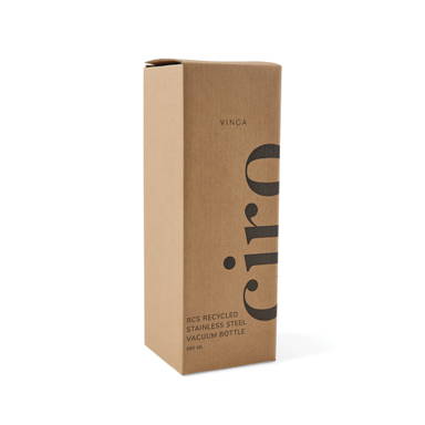 VINGA Ciro RCS gerecycled RVS vacuümfles 580ML