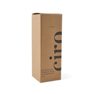 VINGA Ciro RCS gerecycled RVS vacuümfles 580ML