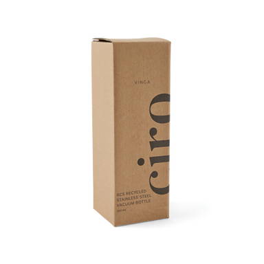 VINGA Ciro RCS gerecycled RVS vacuümfles 300ML