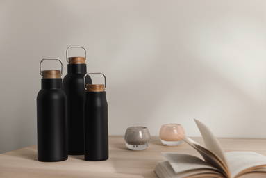 VINGA Ciro RCS gerecycled RVS vacuümfles 300ML