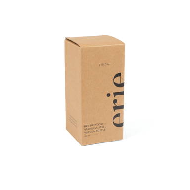 VINGA Erie RCS recycled RVS push mug 350 ML