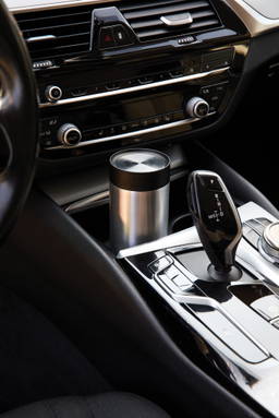 VINGA Erie RCS recycled RVS push mug 350 ML