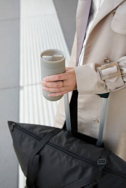 VINGA Erie RCS recycled RVS push mug 350 ML