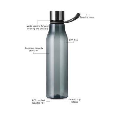 VINGA Lean RCS RPET waterfles 800 ml