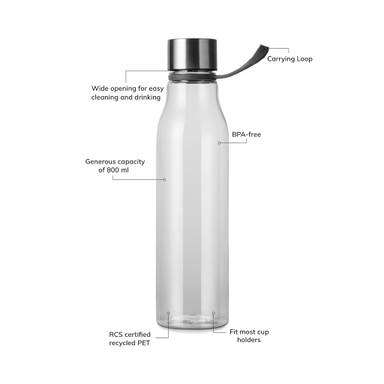 VINGA Lean RCS RPET waterfles 800 ml