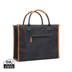 VINGA Bosler RCS recycled canvas office draagtas