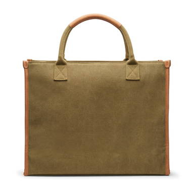 VINGA Bosler RCS recycled canvas office draagtas