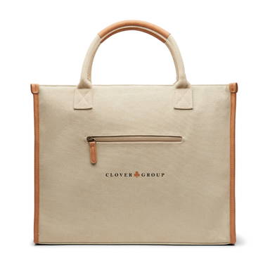 VINGA Bosler RCS recycled canvas office draagtas