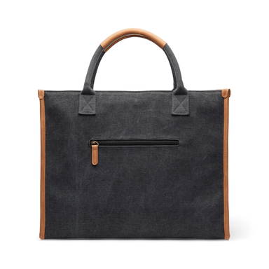 VINGA Bosler RCS recycled canvas office draagtas