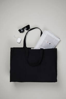 VINGA Hilo AWARE™ recycled canvas maxi draagtas