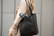 VINGA Livorno GRS recycled polyester draagtas