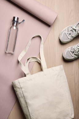 VINGA Hilo AWARE™ gerecycled canvas tas met ritssluiting