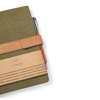 VINGA Bosler RCS recycled papieren notitieboek