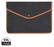 VINGA Bosler GRS recycled canvas 14" laptop sleeve