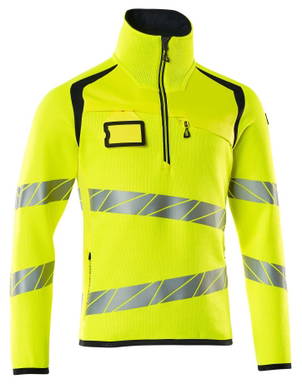 Mascot Accelerate safe Gebreide trui met korte rits 19005