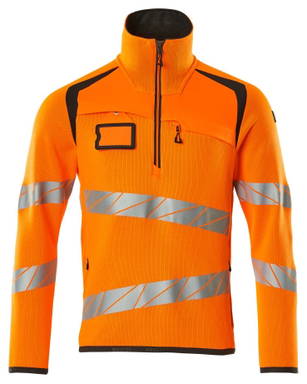 Mascot Accelerate safe Gebreide trui met korte rits 19005