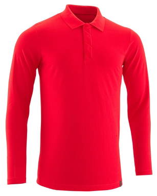 Mascot Crossover Poloshirt, met lange mouwen 20483